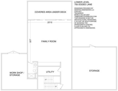 3- Floor plan to lower level