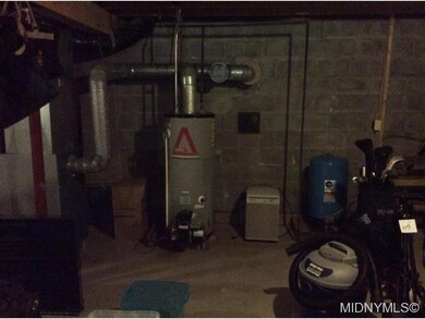 Basement mechanical area