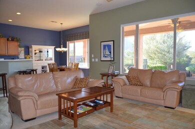 great room with S.Peak views