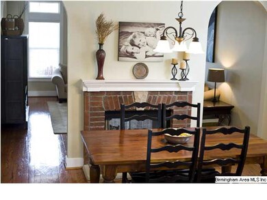 See thru fireplace from dining/kitchen to living..