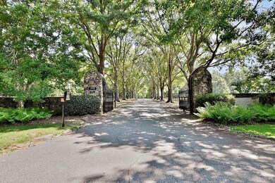 Picturesque Gated Neighborhood Entrance