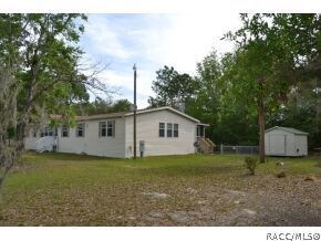 Side of Home and Shed