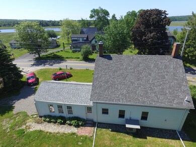 Back of the home
