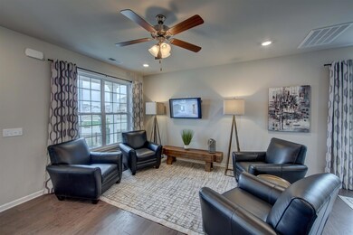 Open concept living!!!  Photo of decorated model home.