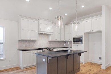 Kitchen with stainless steel appliances, a kitchen