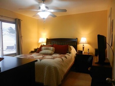 Walk in closet and 3/4 bathroom off master.