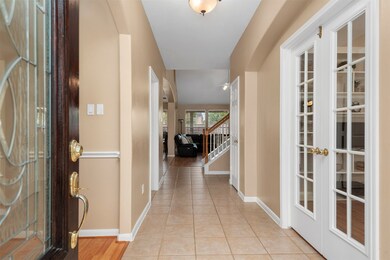 What a beautiful first look as you enter this spacious home.