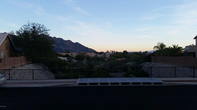 view from the front porch