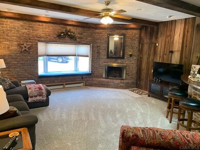 Family Room with Wet Bar