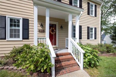 Entrance to property with covered porch
