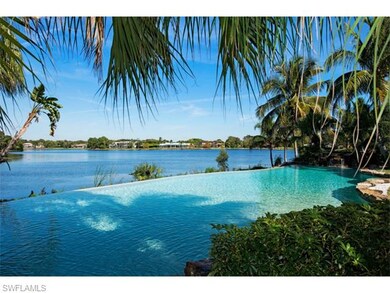 Large negative edge pool and raised spa overlooks 