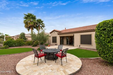 Backyard additional seating area