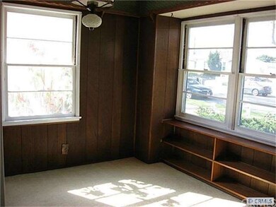 Wood paneling dining room
