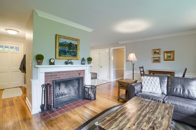 Cozy up in front of the fireplace!