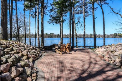 Deck area on the bank of Prairie Lake offers an up