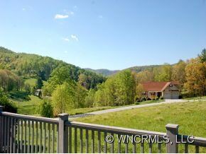 Mountain views from deck