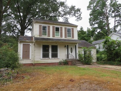 View of front of home with a front lawn