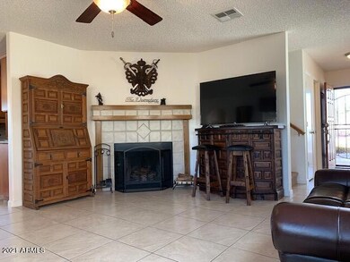 Wood Burning Fireplace