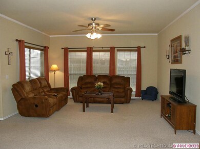 Family Room that opens into the Kitchen