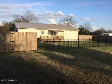 Rear of home