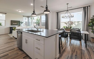 Not actual Home! It will have gray cabinets, white