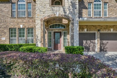 Beautiful brick and stone elevation with mature la