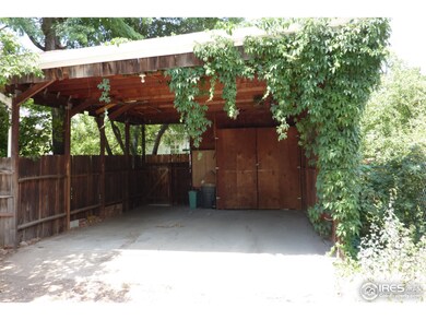 Carport off Alley