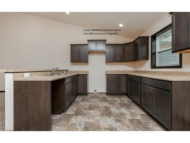 View of Kitchen from Garage Door