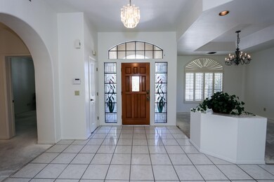 Tiled entry