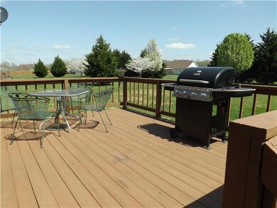 Back deck and patio are great for outdoor entertaining