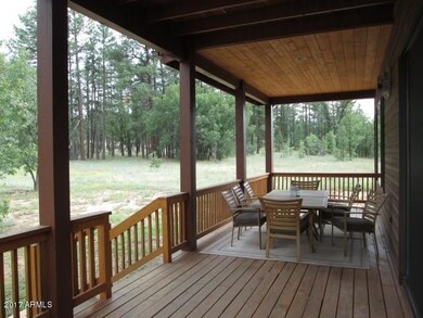 Back deck facing East