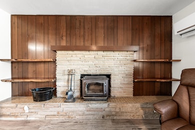 Wood Burning Fireplace