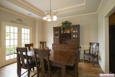 Formal Dining has a great outdoor view!