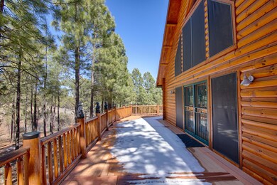 Wrap around deck on the main level