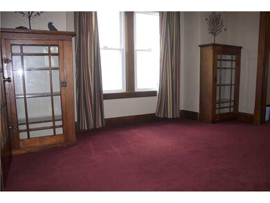 original dining room built in cabinets