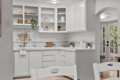 Kitchen Open to Dining