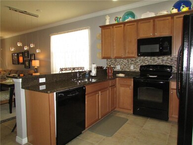 Kitchen with Granite Counters