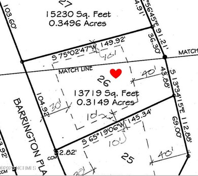 612 Barrington Place Plat Map III-2B-26