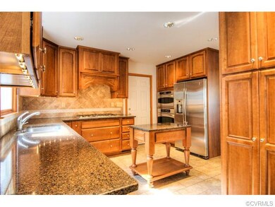 GE Profile stainless steel appliances.