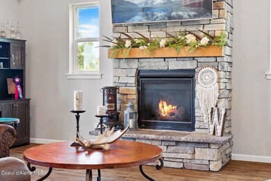 Stone Fireplace