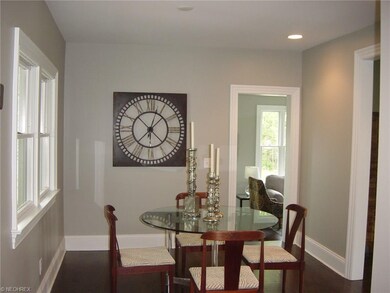 An elegant formal dining room makes for a beautifu