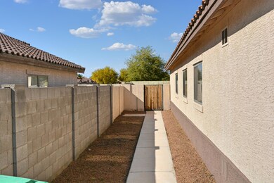 Huge side yard