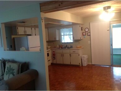 Other. Parquet wood floors in kitchen and dining a