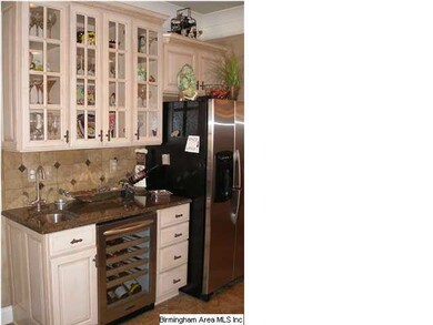 wine chiller and wet bar