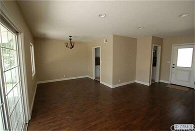 View of living room and dining room
