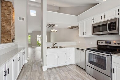 Newly Painted Cabinets in the Kitchen!