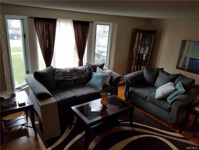 bright spacious living room