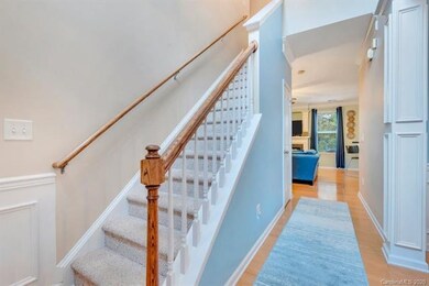 2 story Foyer with Hardwood floors
