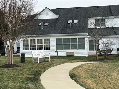 Sitting areas off of walking path.  Wonderful comm
