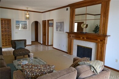 Beautiful woodwork and crown mouldings
